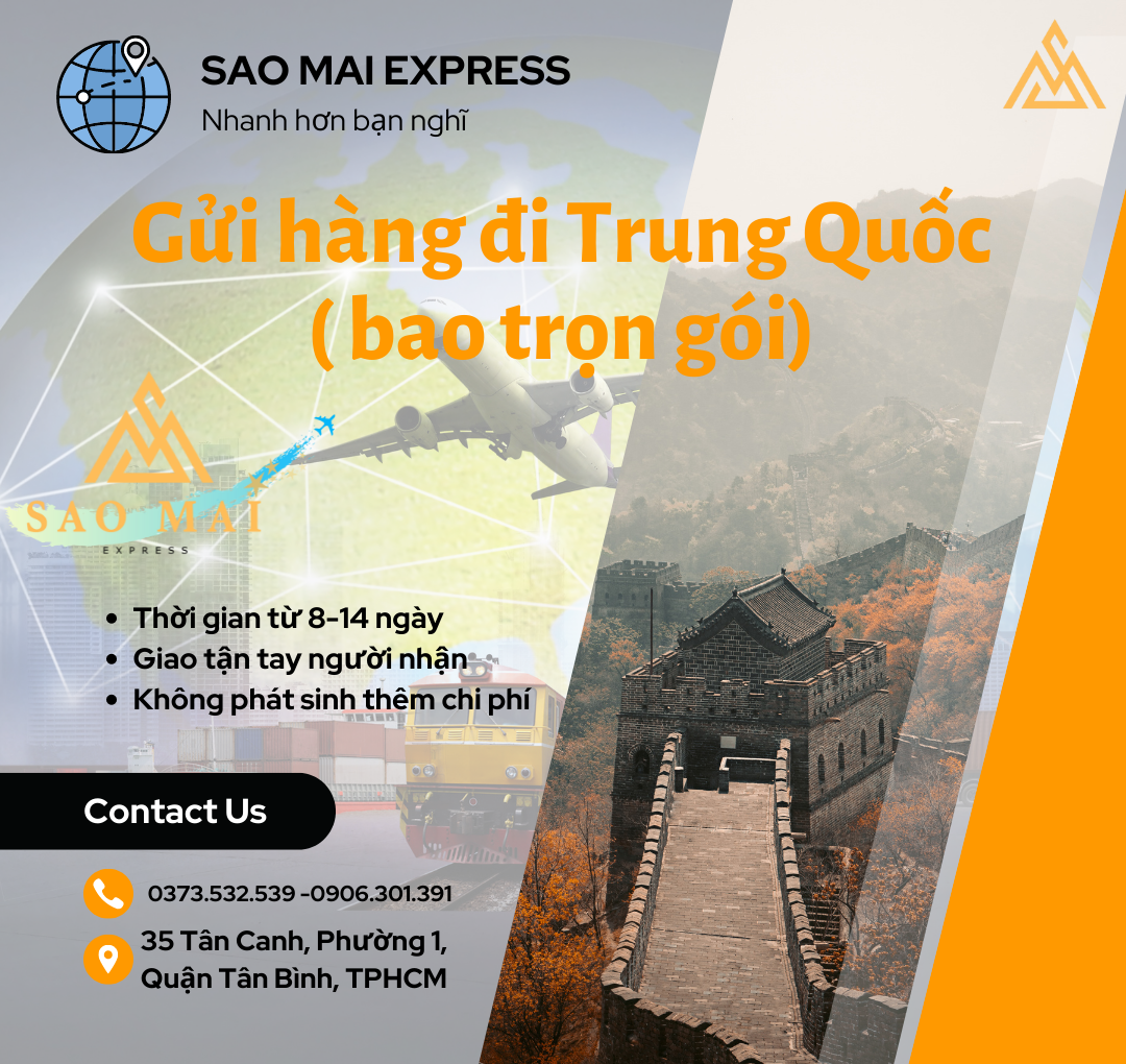 dịch vụ gửi hàng đi Trung Quốc trọn gói