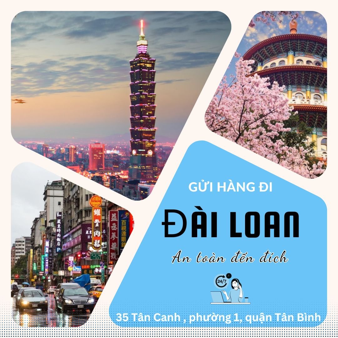 Dịch vụ gửi hàng đi Đài Loan tại quận 8