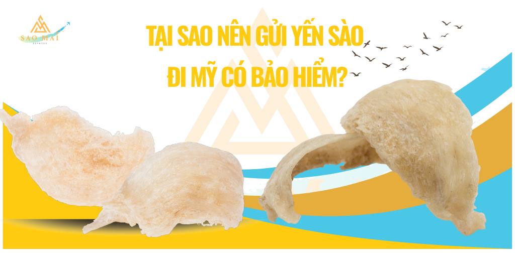 Tại sao nên gửi yến sào đi Mỹ